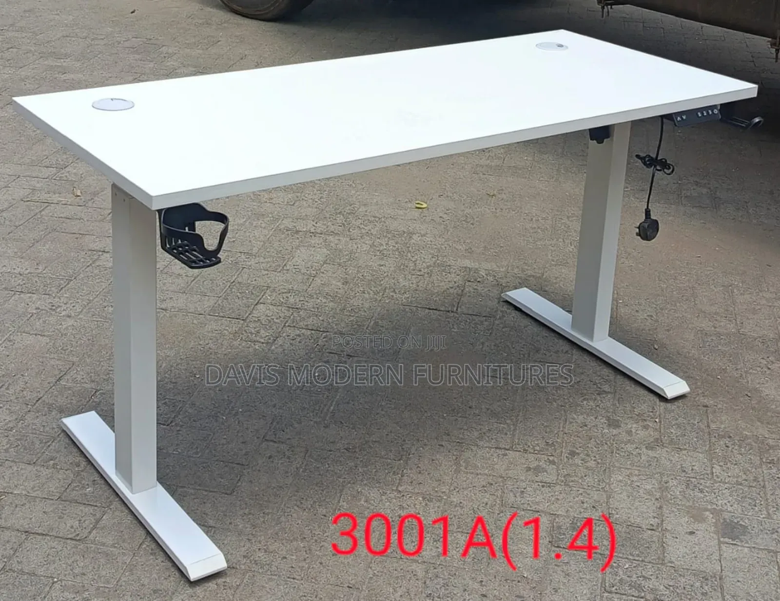 Electric Table White Colour