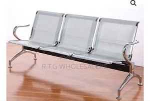 Sleek 3-Seat Non-Padded Bench