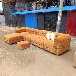 7 Seater Restful Moody Bubble L Sofa