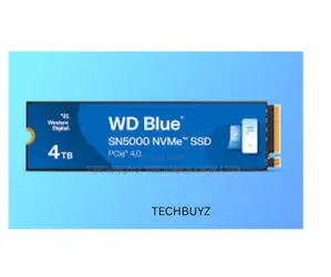 Wd Blue 4tb Sn5000 Nvme Ssd Gen4 Pcie M.2 2280 Up To 5500mb/S