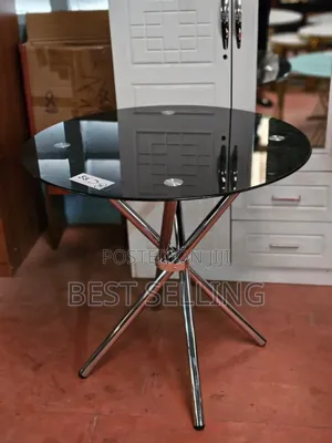 Silver Legged Round Table
