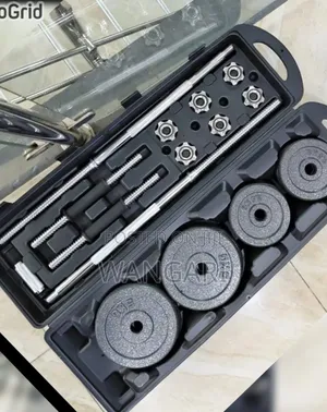 Black Chrome Dumbbells Best Quality 50 KGS Now Available