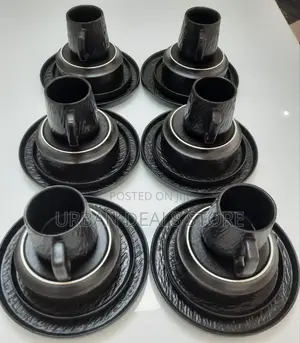 Black Ceramic Dinnerset