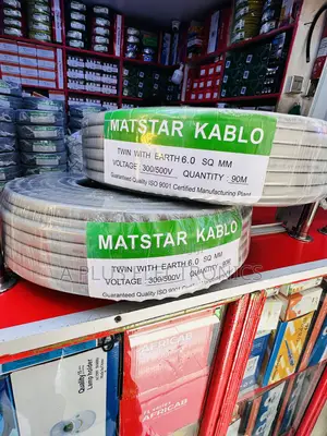 Matstar 6.0mm Twin With Earth Cable – Industrial Grade Strength