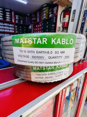 Matstar 6.0mm Twin With Earth Cable – Quality Assured