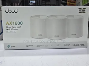 Deco X20 Ax1800 Whole Home Mesh Wifi 6 System