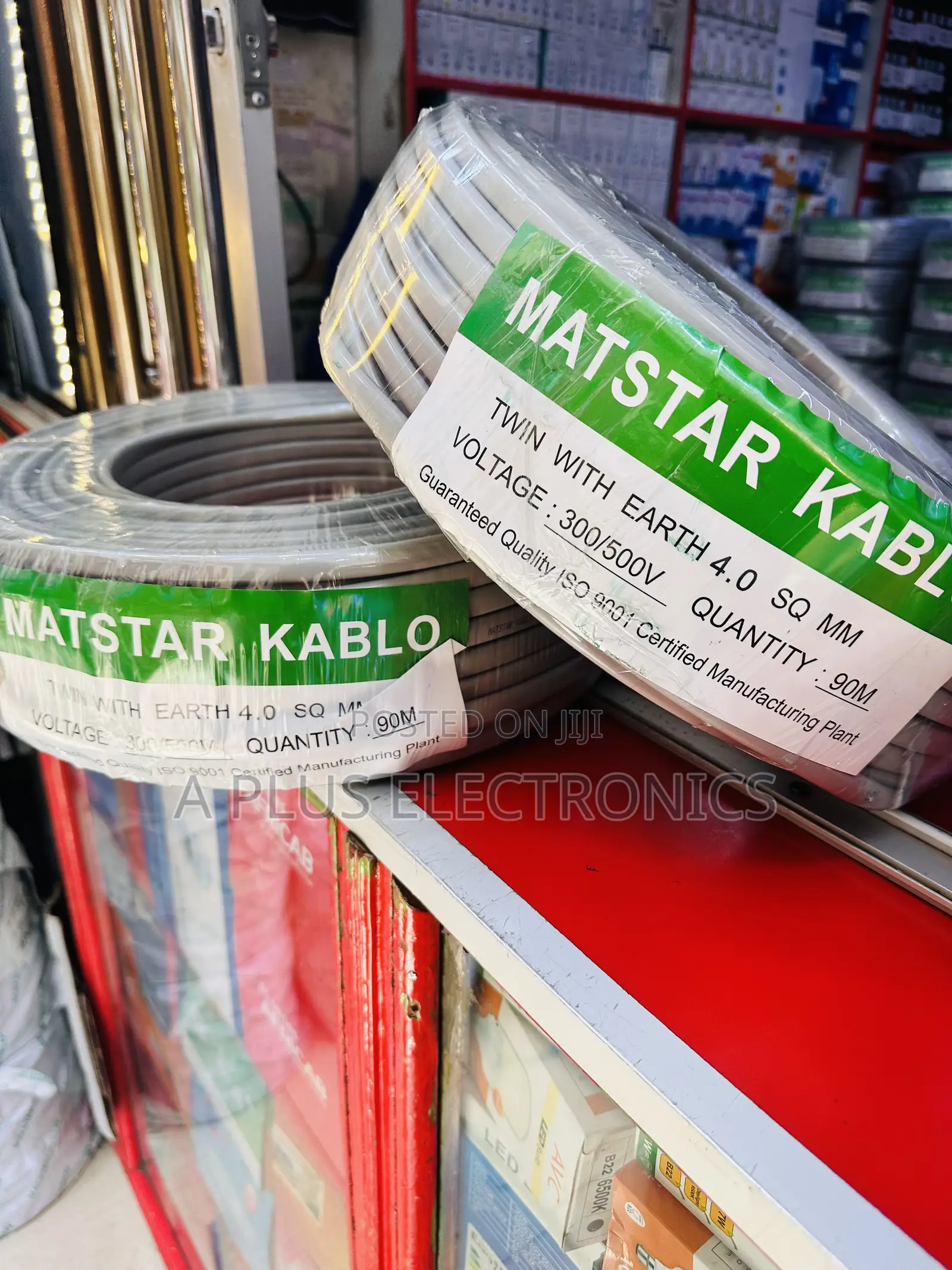 Matstar 4.0mm Twin With Earth Cable – Durable House Wiring Solution