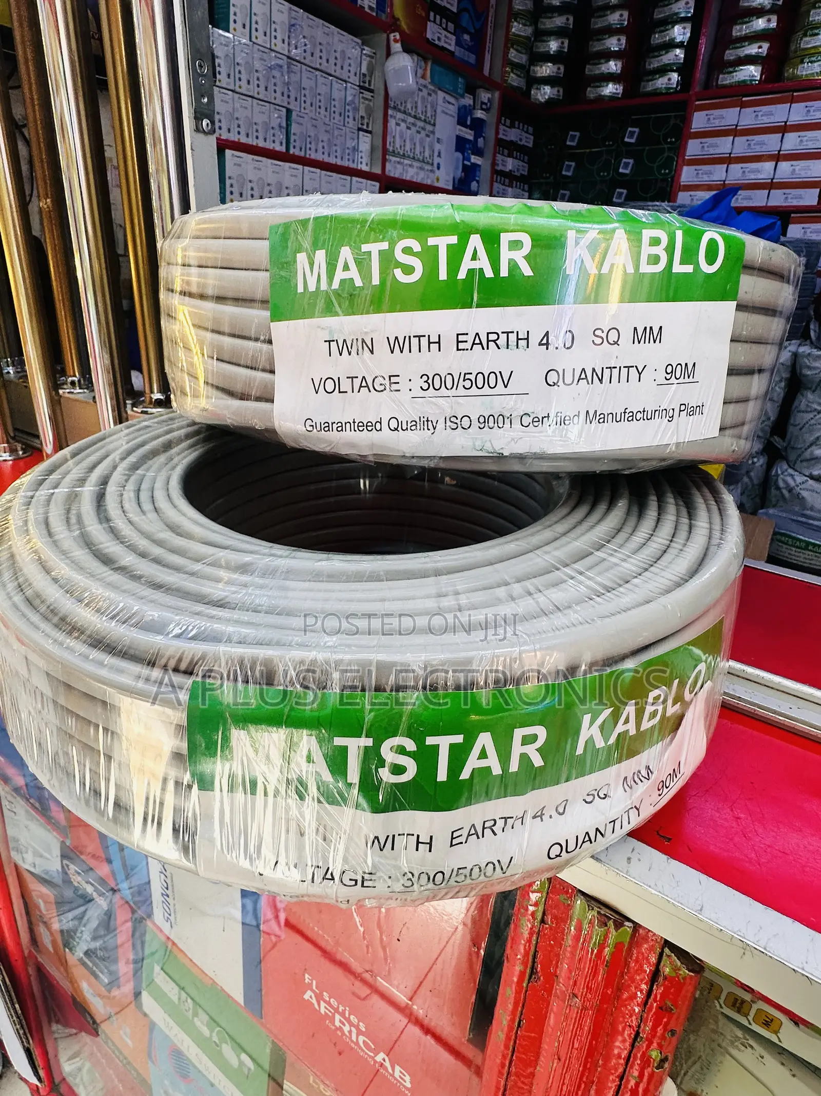 Matstar 4.0mm Twin With Earth Cable – Durable House Wiring Solution