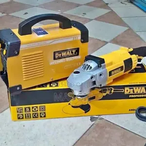 Dewalt Welding Machine 500amps+Dewalt 9" Angle Grinder 2600w