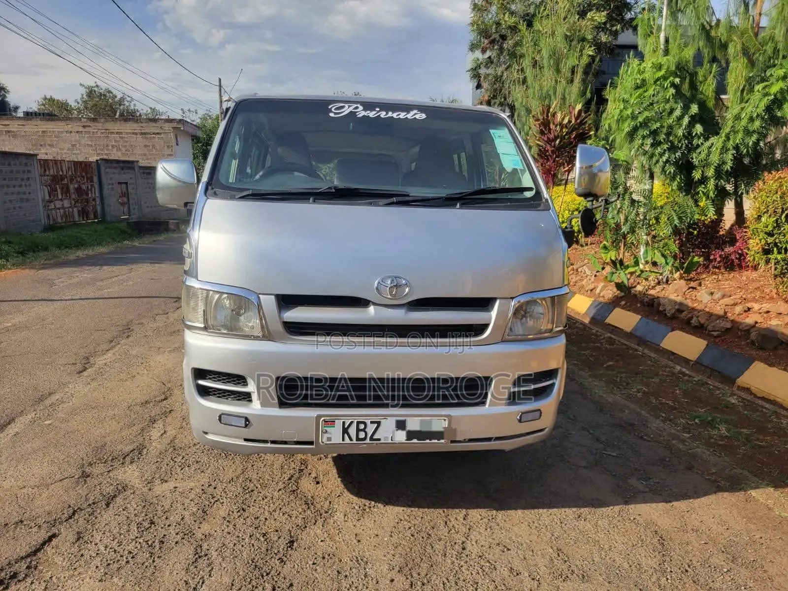 Toyota HiAce 2008 Silver