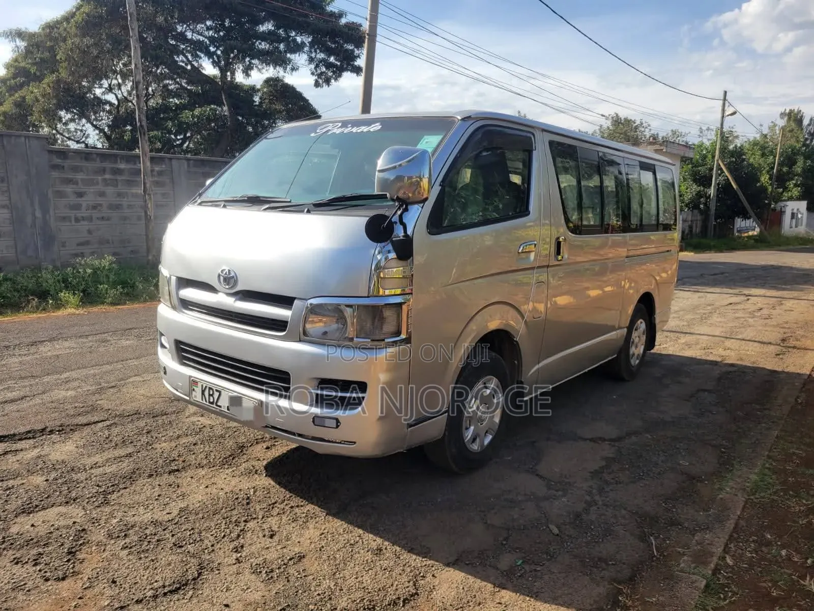 Toyota HiAce 2008 Silver
