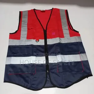 Red and Navy Blue Jacket