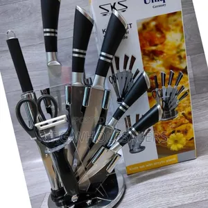 Executive Unique Knife Set With Stand