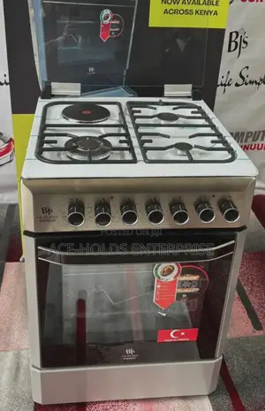 Everest Inox – 60×60 Premium Standing Gas Cooker - BJS