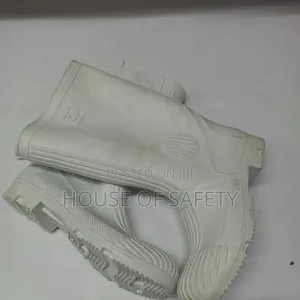 Cp White Muddy and Rainy Day Gumboots