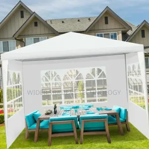 Canopy Tent/Gazebo Tent With Windows
 *3*3 MTRS White