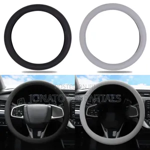 Universal Silicone Car Steering Wheel Cover - Anti-Slip Grip