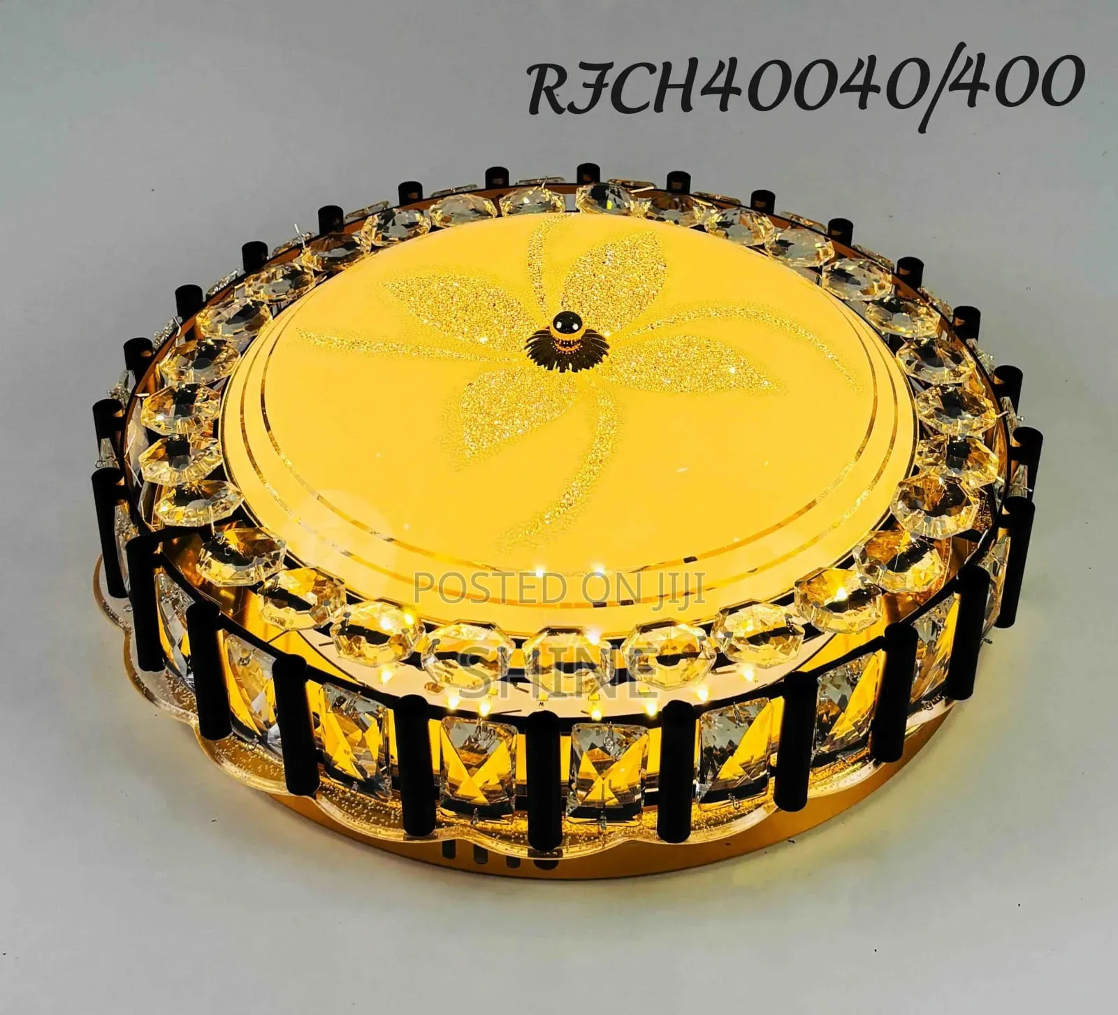 Luxury Flushed Gold Ceiling Light