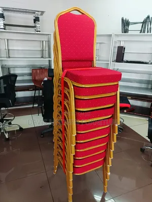 Red Fabric Chairs