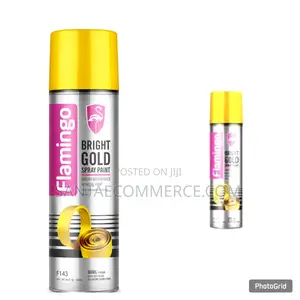 Flamingo F056#35 Spray Paint Gold 450ml