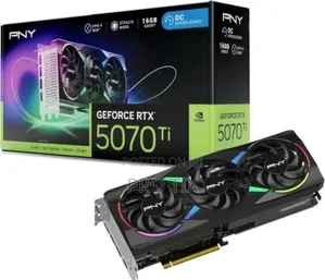 Pny Geforce RTX 5070 Ti Oc Triple Fan 16gb Gddr7 Graphics Card,