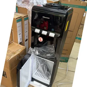 Hisense 3‐Tap Black Water Dispenser – Hot, Normal Cold