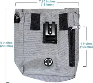 Treat Pouch With Poop Bag Dispenser
