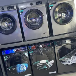 Hisense 10.5 Kg Front‐Loading Washer With Smart Wash Features