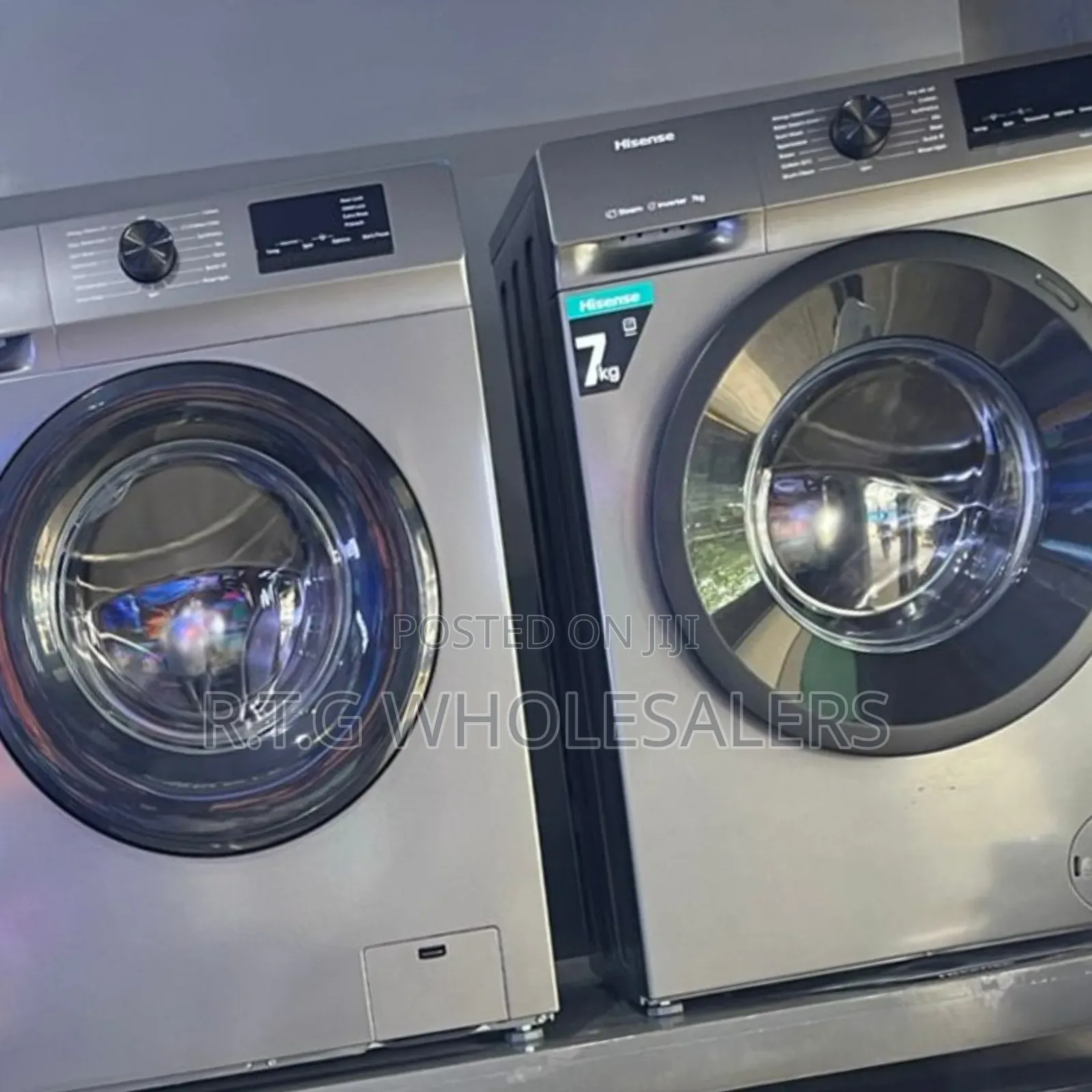 Hisense 10.5/6 Kg Front Load Washing Machine – Dual Capacity