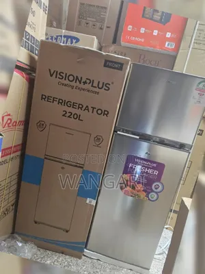 220l Vision Plus Double Door Fridge