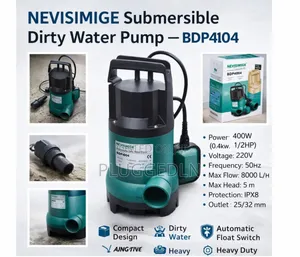 Nevisimige Submersible Dirty Water Pump (Model Bdp4104)
