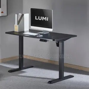 Black Electric Height Adjustable Standing Desk