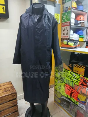 Contrasting Colour Rain Coats