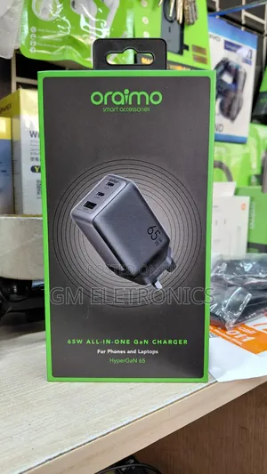 Oraimo Hypergan 65w Usb C Charger.