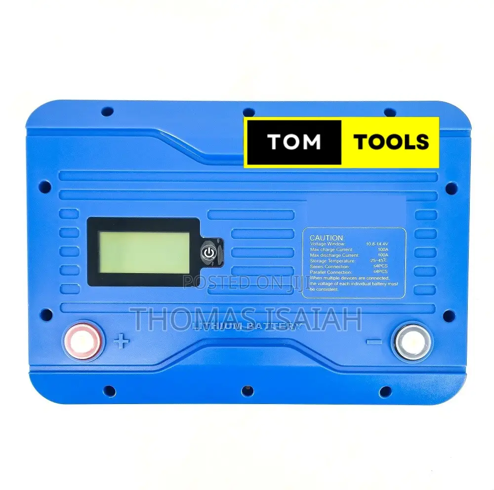 12.8v 100ah Bms100a Deep Cycle Solar Lithium Battery