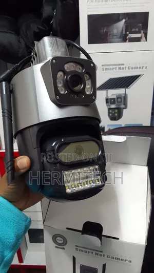 Dual Lense CCTV With Clear Night Vision Wifi Enabled CCTV