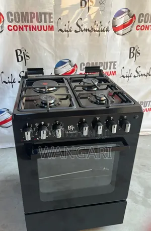 Black 60*60 BJS 3+1 Standing Cooker