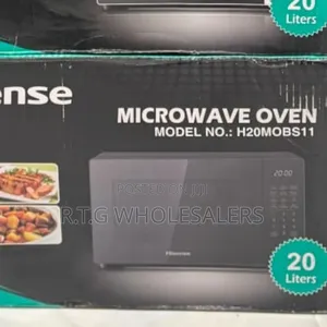 Hisense Sleek Black Digital Microwave Oven