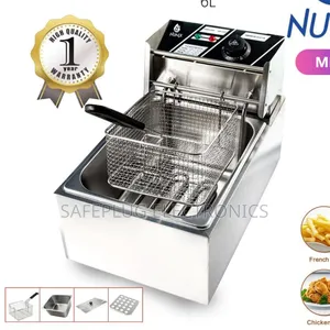 Deep Fryer Nunix 2500w Single Basket Fryer - 6l Stainless Steel | Like