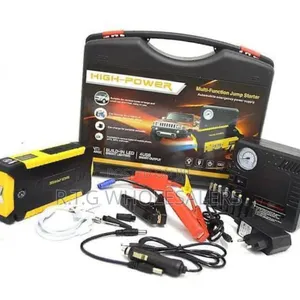 High‐Quality Portable Car Jump Starter Kit – Multi‐Function