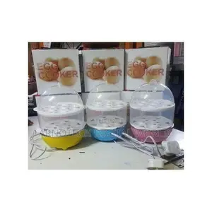 Double Layer Electric Egg Boiler Automatic Off 14 Egg Poacher