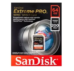 Exreme Pro 64gb Micro Sd+ Adapter 200mb/S Reading Speed.