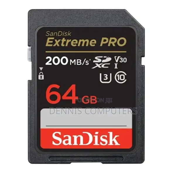 Exreme Pro 64gb Micro Sd+ Adapter 200mb/S Reading Speed.