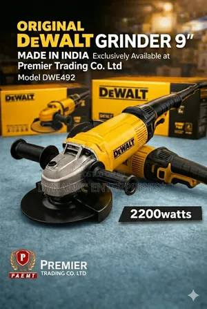 Dewalt 9-Inch Angle Grinder
