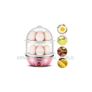 14pieces Double Layer Electric Egg Boiler/Egg Poacher/Steamer