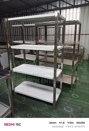 4 Tier Stainless Steel Rack