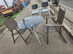 Modern Balcon Table With Chair