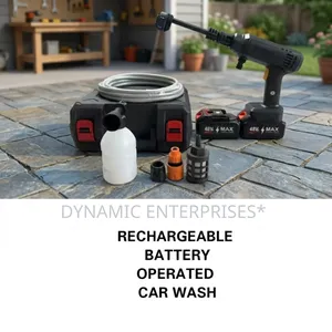 48v Cordless Portable Pressure Car Washer Gun