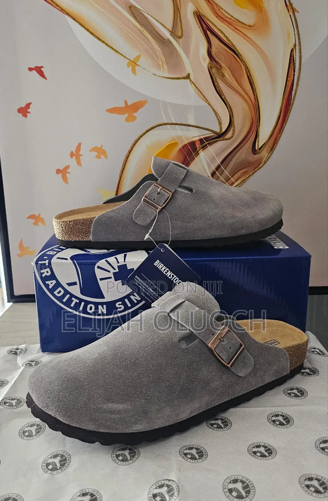 Birkenstock Slides
Light/Ash Grey
Original Quality 👌🏼👌🏼