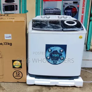 Von 13kg Twin Tub Washer – Fast Reliable Cleaning